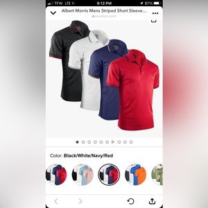 BNWOT lot of four polos
